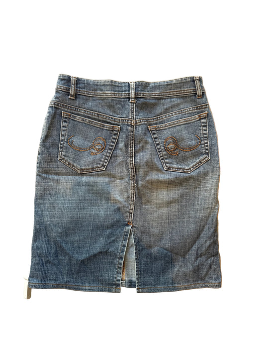 Jeansrock mit Schlitz S