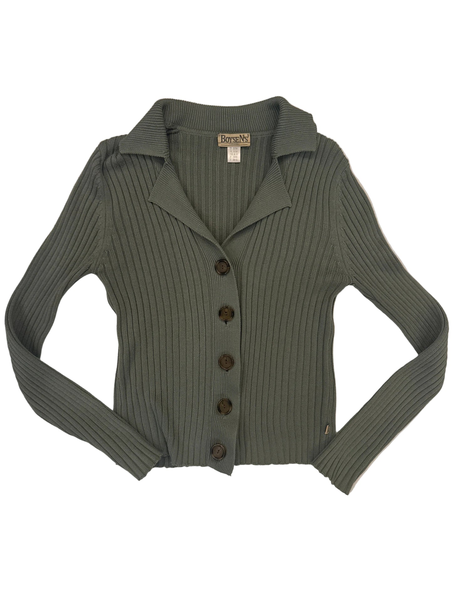 Vintage Strickjacke olive M