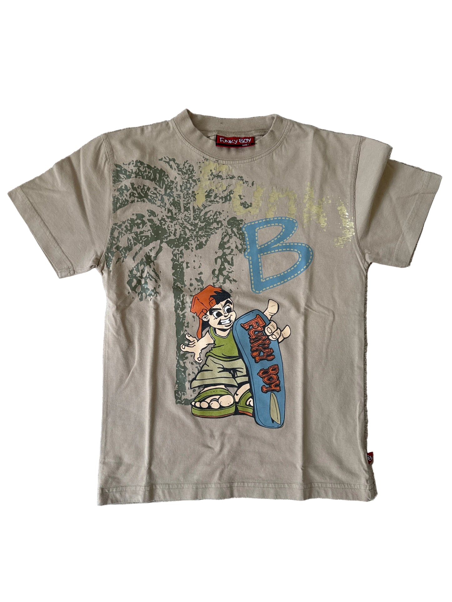 Funky Boy beige T-shirt S