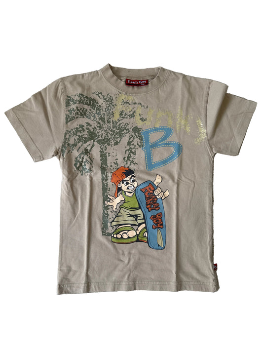 Funky Boy beige T-shirt S
