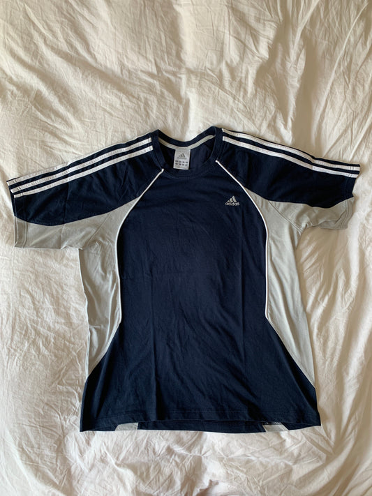 Adidas Navy Grau T-shirt M