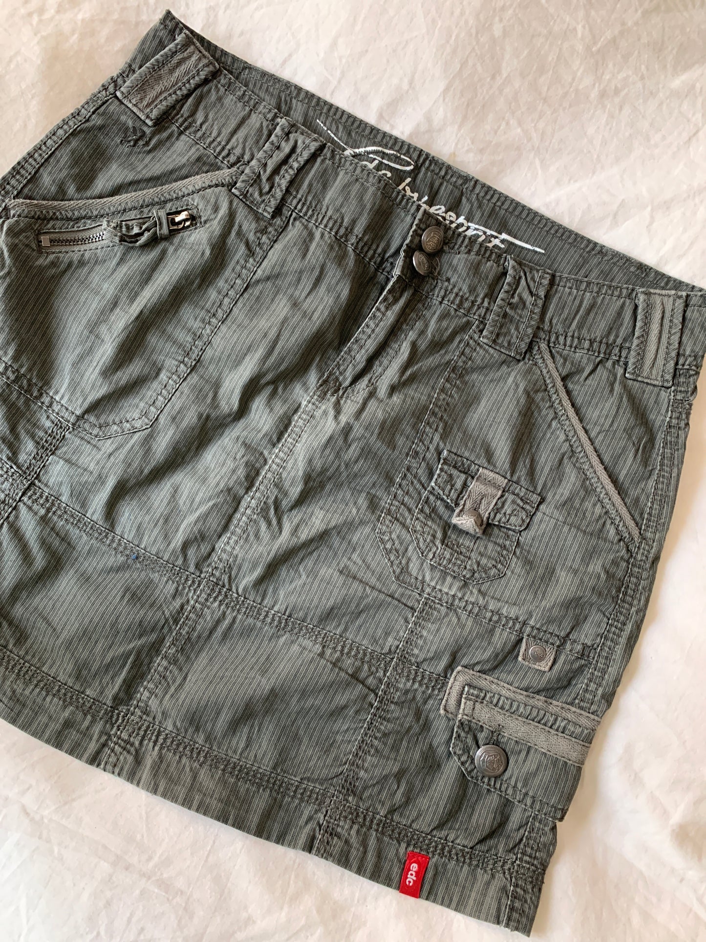 Esprit Grauer Rock M