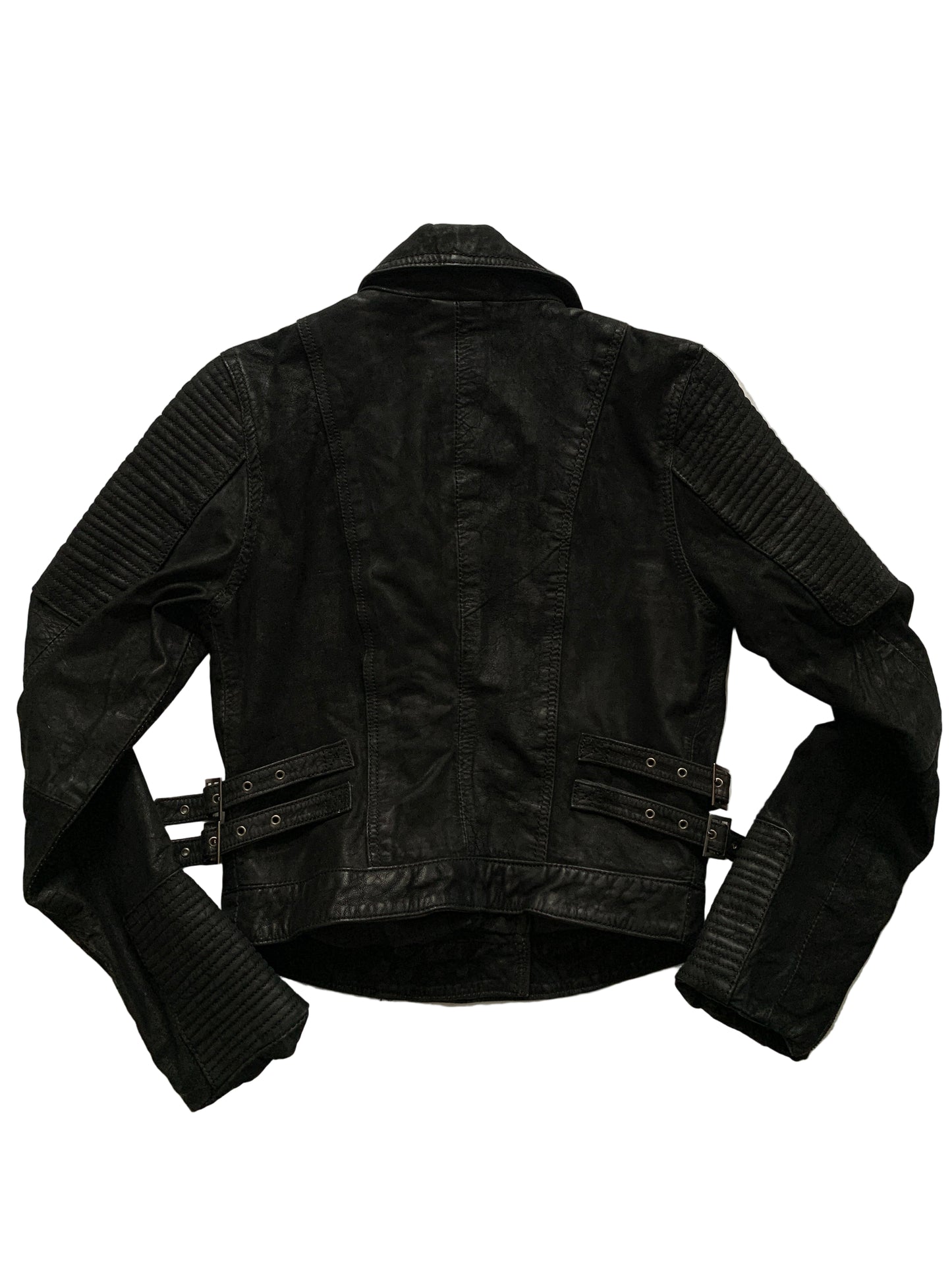 Pepe Jeans Lederjacke schwarz S