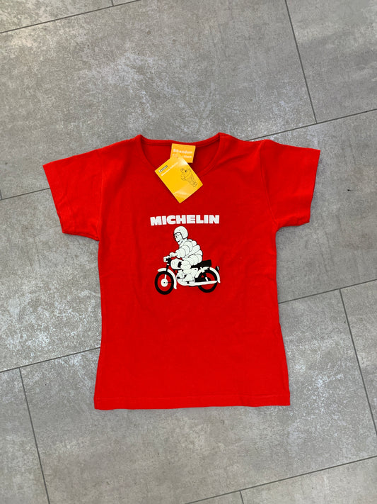 Vintage Michelin rotes T-shirt XS