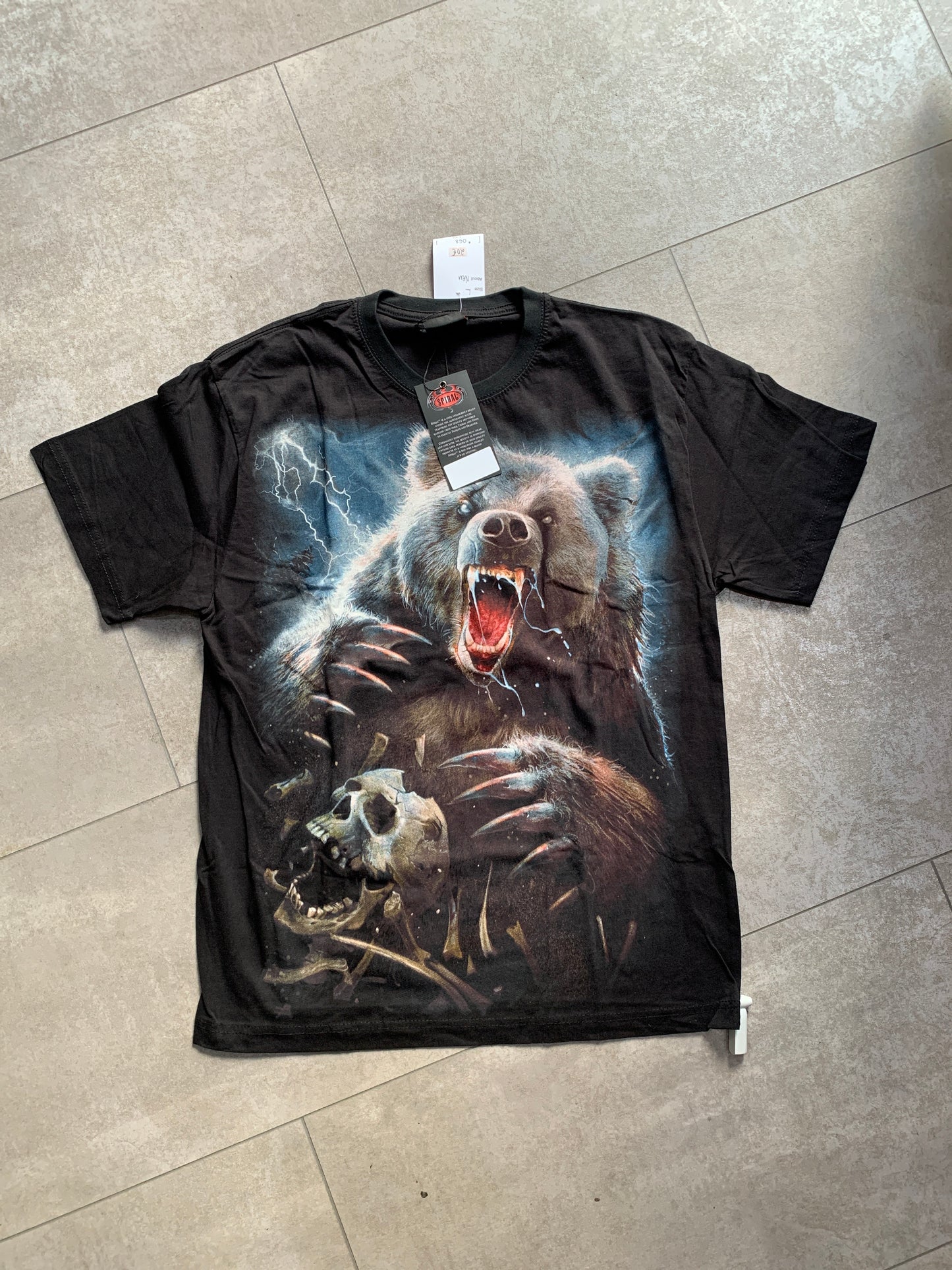Spiral Bär T-Shirt L