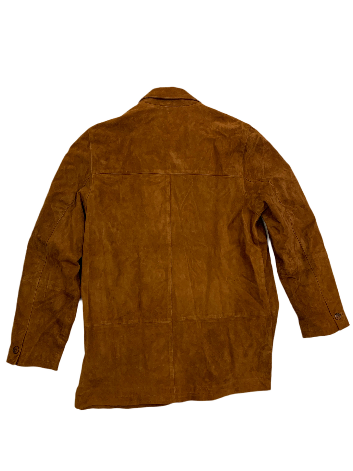 Braune Wildleder Jacke L