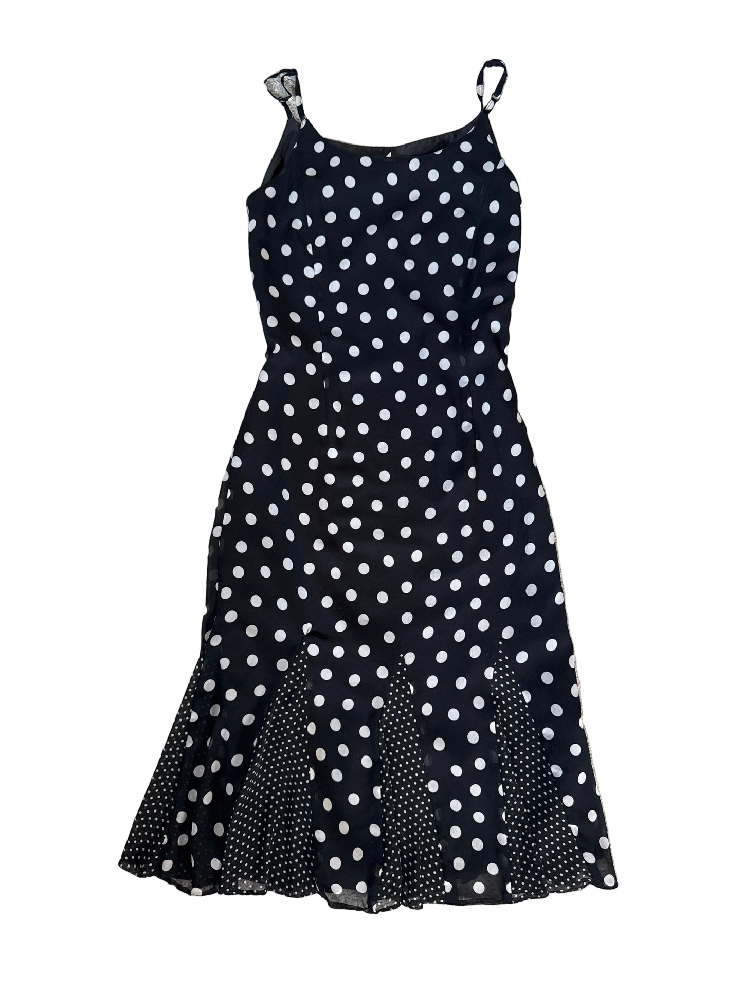 Vintage Punkte Kleid M
