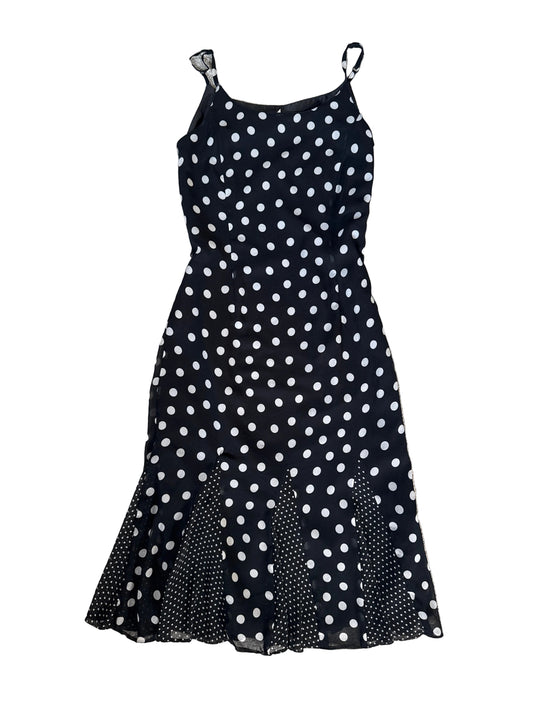 Vintage Punkte Kleid M