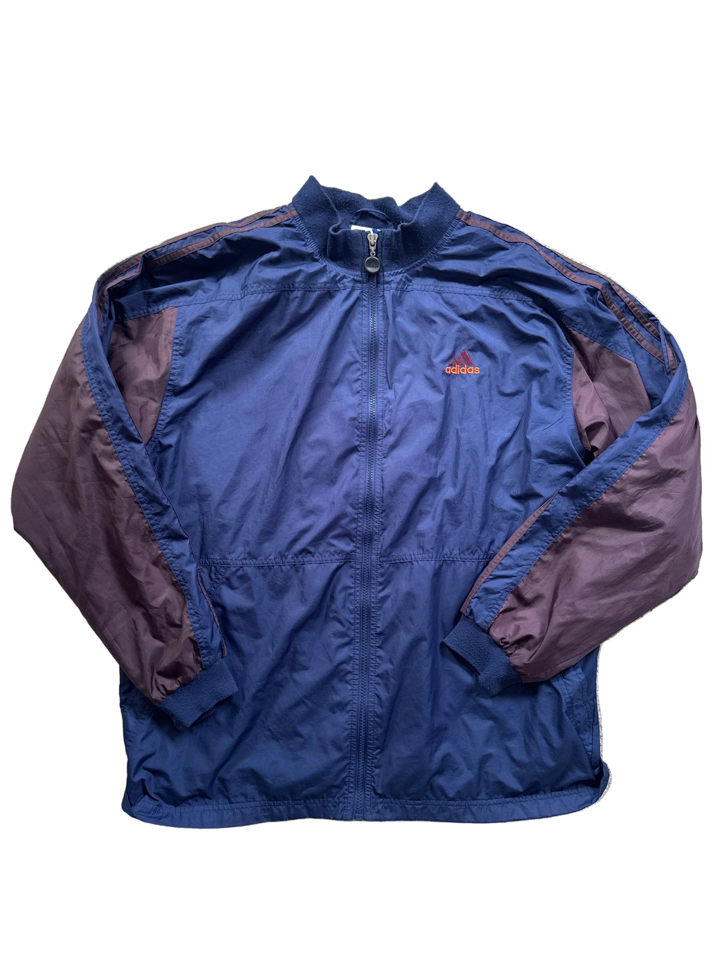 Vintage Adidas Navy Trainingsjacke 90s M