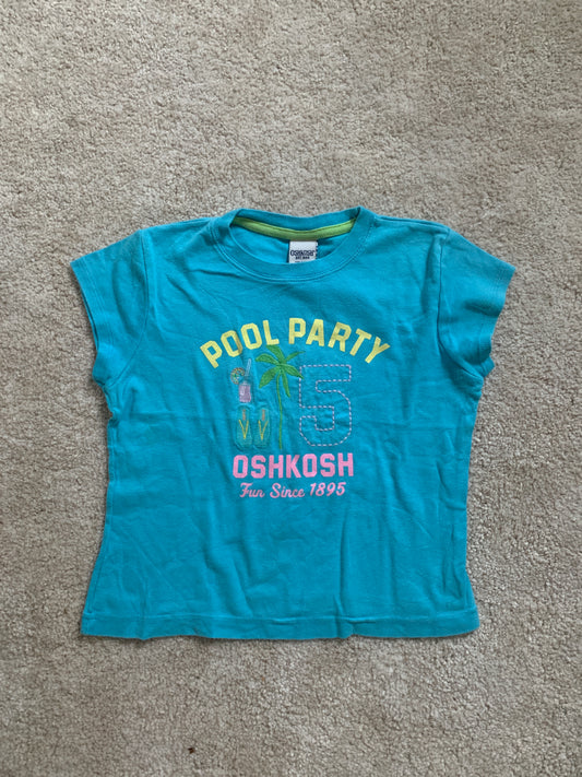 Oshkosh blaues T-shirt XS