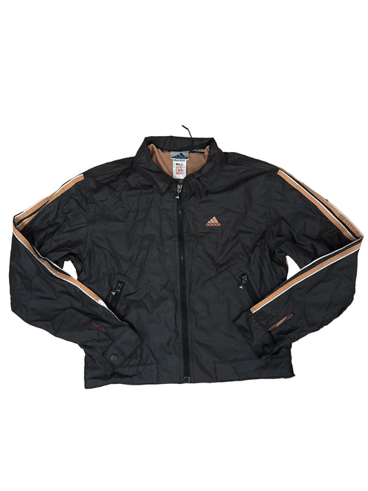 Adidas Jacke schwarz orange S