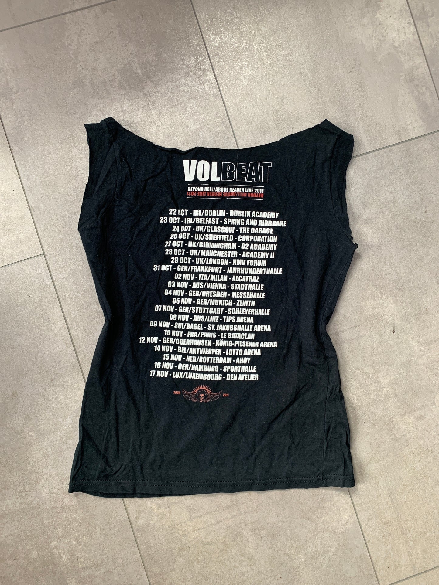 Volbeat upcycle Top M