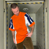 Vintage Orange Adidas T-Shirt Deadstock 00s - XL/XXL