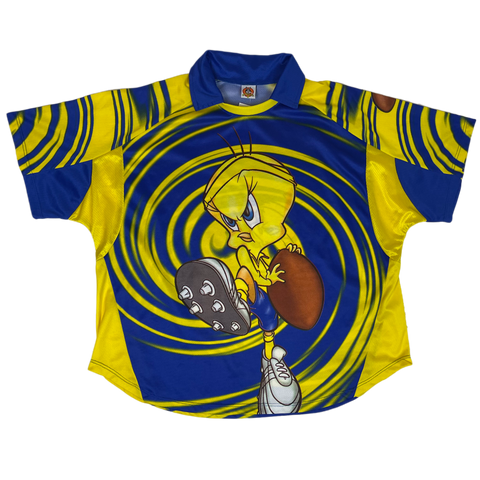 Looney Tunes Tweety Sports Polo Shirt 2005 - M