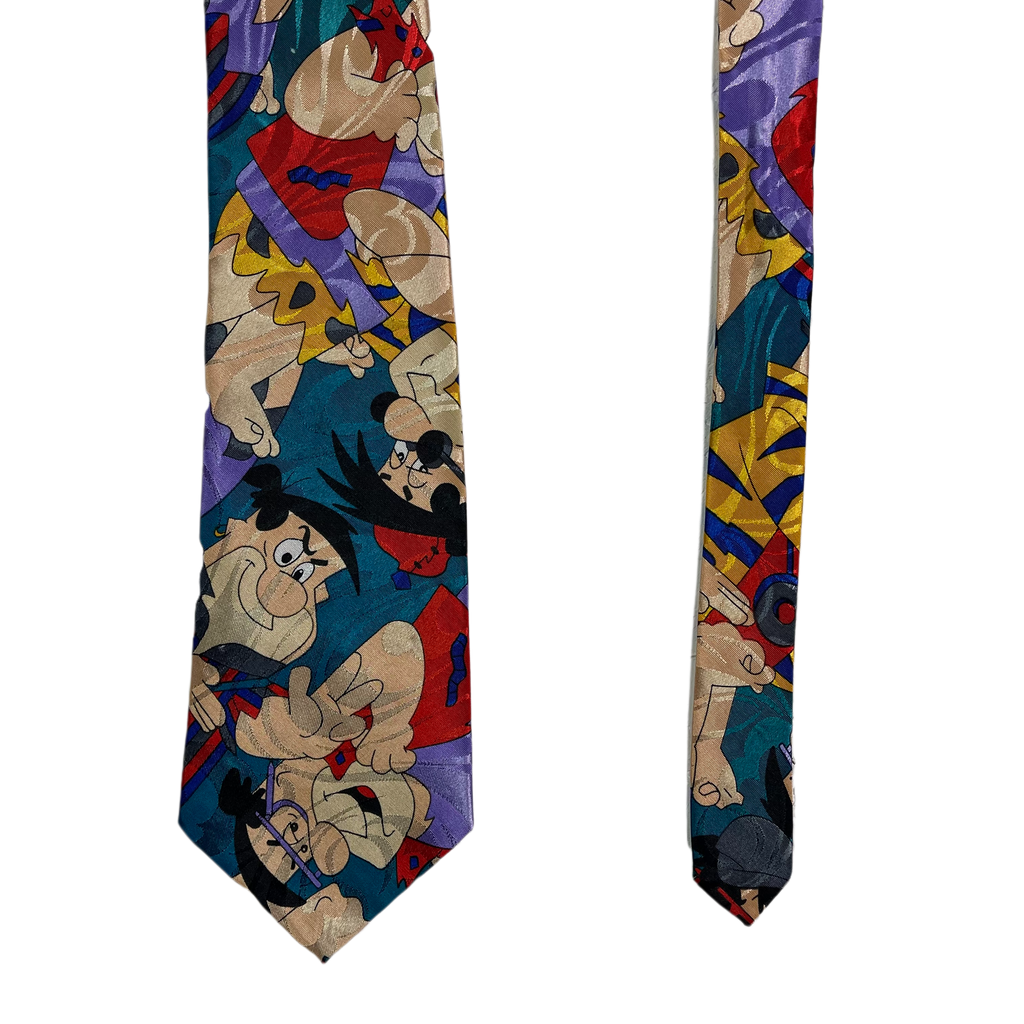 Vintage Flintstone Tie 90s