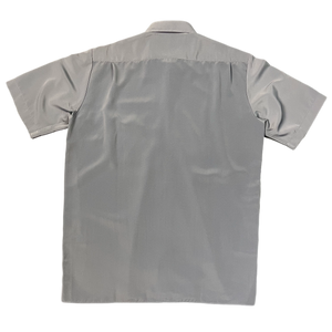 Vintage Grey Shiny Shirt 90s - XL