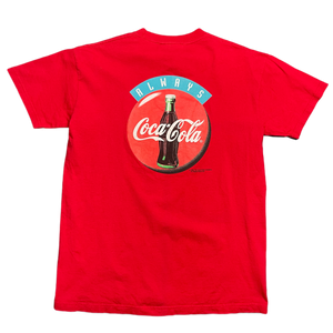 Vintage Red Coca Cola Graphic T-Shirt 1994 - L/XL