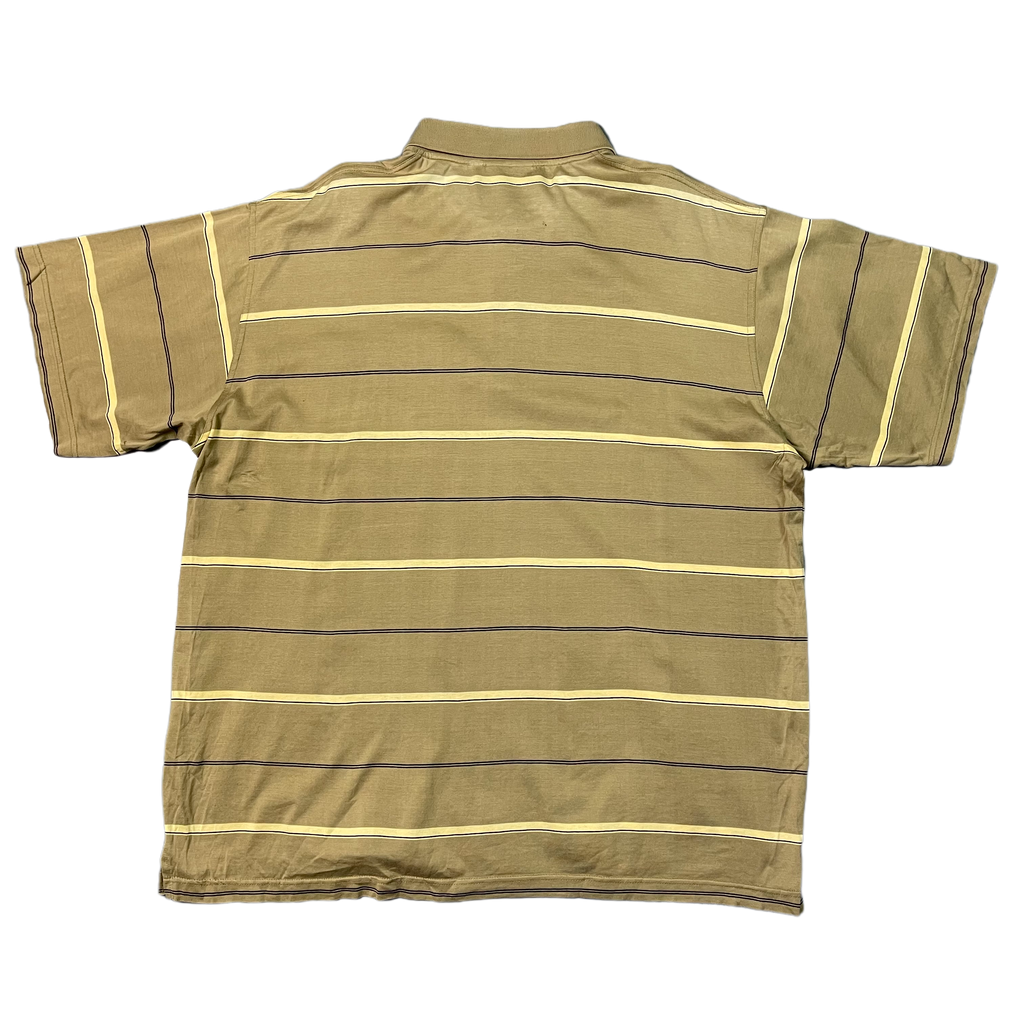Vintage Brown Polo-Shirt 90s - XXL