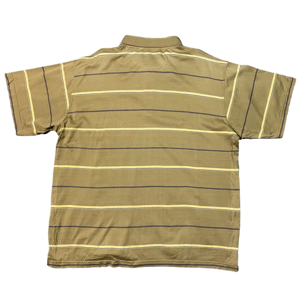 Vintage Brown Polo-Shirt 90s - XXL