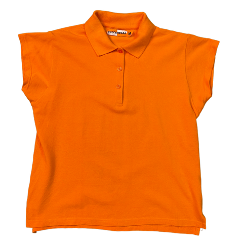 Vintage Orange Polo-Shirt 2000s - M