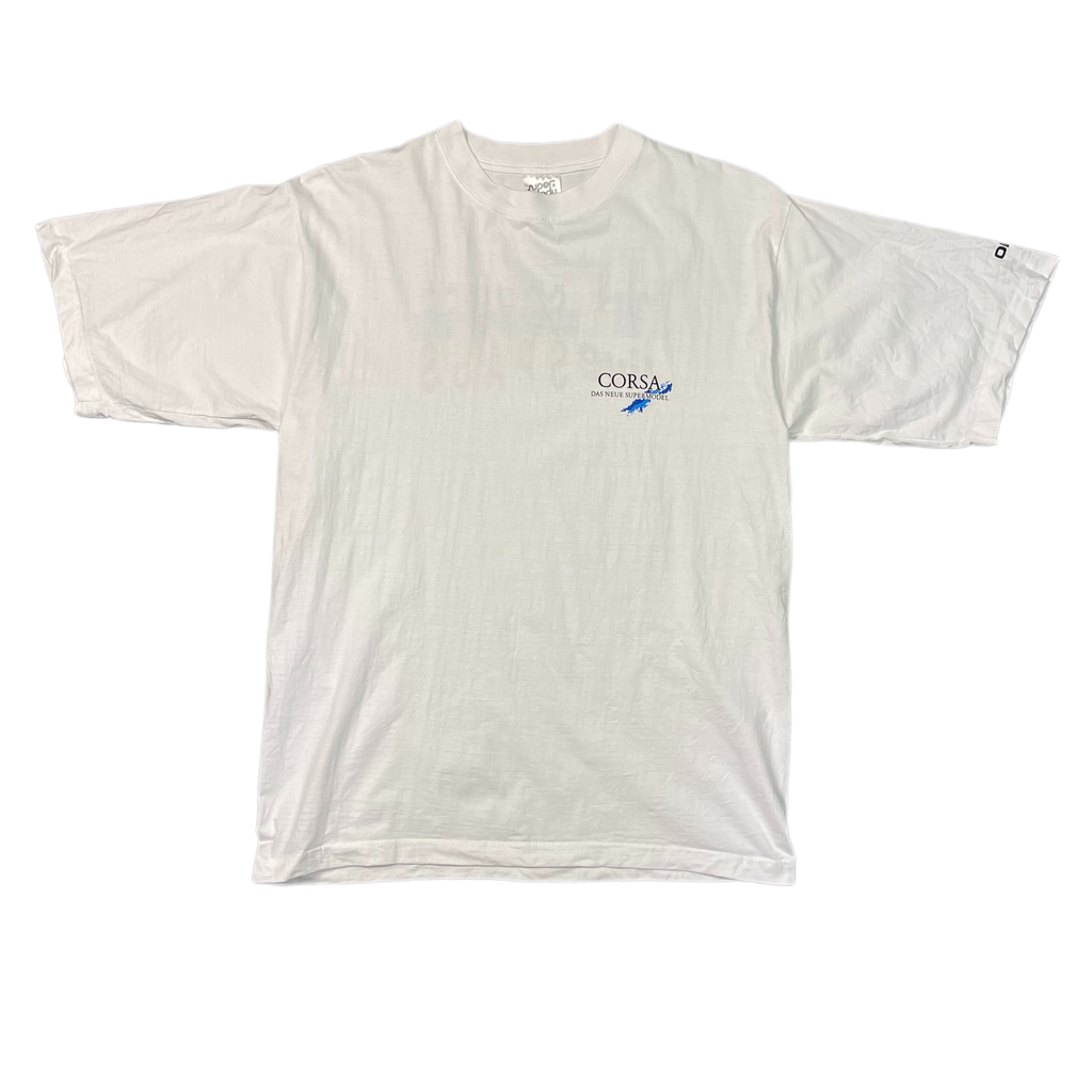 Vintage White hr3 T-Shirt 90s - L/XL