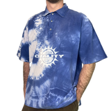 Vintage Blue Shortsleeve Shirt 90s - L/XL