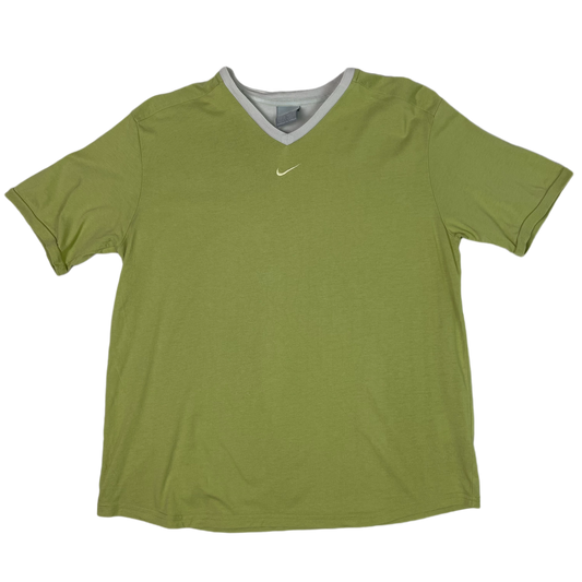 Vintage Green Nike T-Shirt 2000s - XL