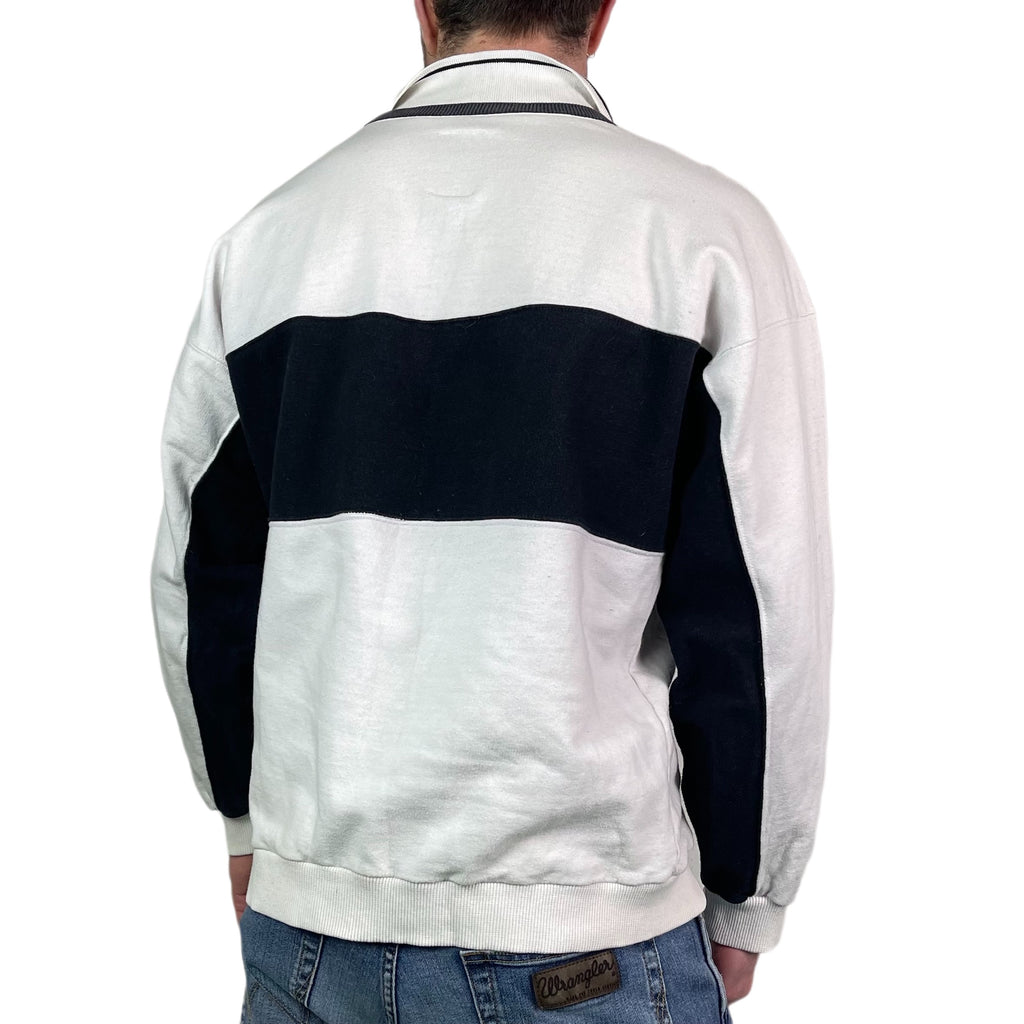 Vintage 90s Mirage Clothing Sweatshirt White - L