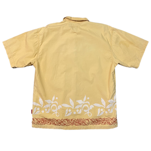 Yellow Quiksilver Shirt 2000s - L