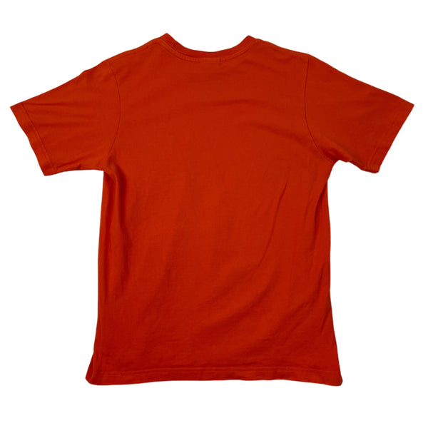 Vintage Orange Nike Swoosh T-Shirt 2000s - S