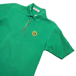 Vintage Green Burberry Polo-Shirt 90s - M