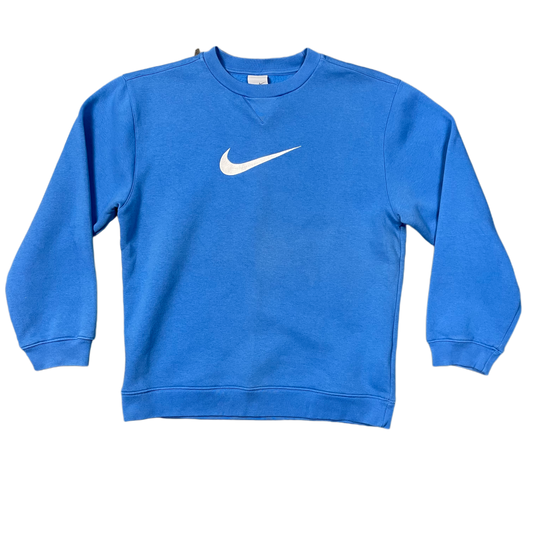 Vintage Blue Nike Sweatshirt 2000s - XS/S