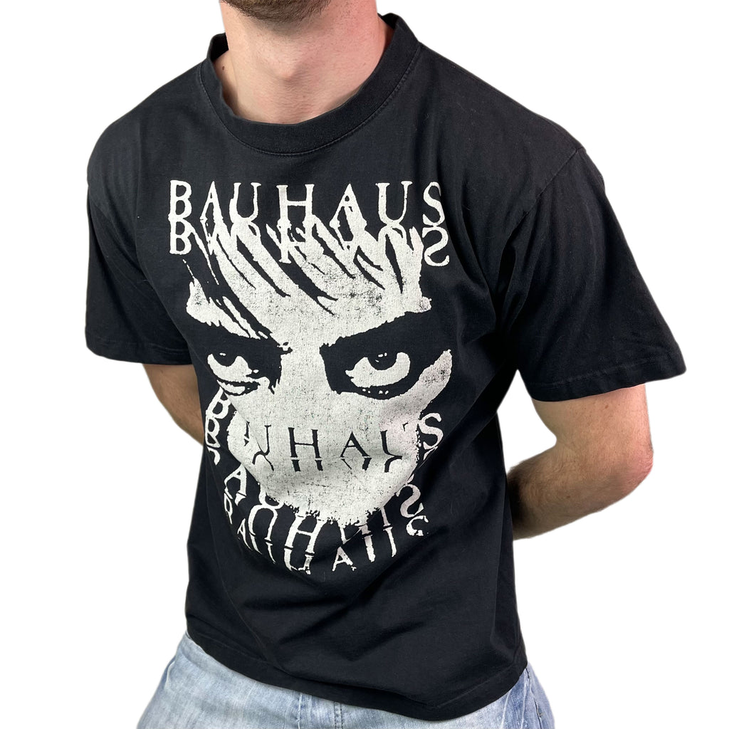 Vintage Black Bauhaus Eyes T-Shirt - L