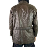 Vintage Brown Leather Jacket 90s - M/L