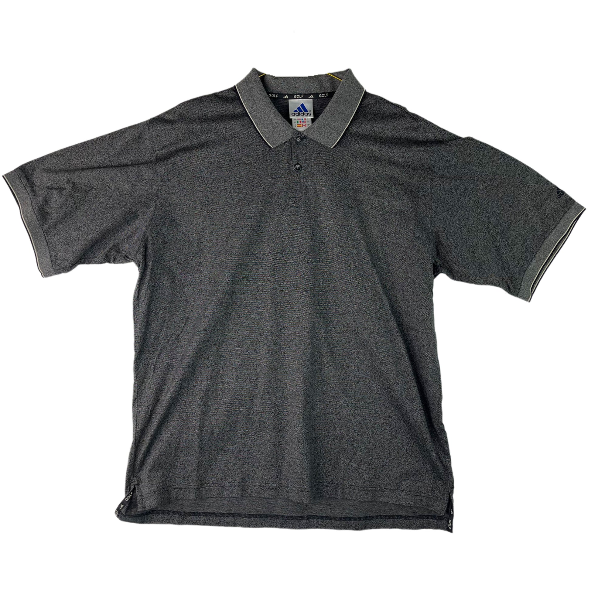 Vintage Grey Adidas Golf Polo-Shirt  2000s - L/XL