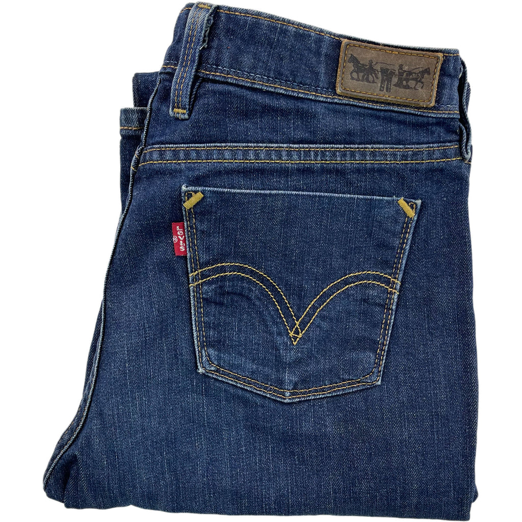 Blue Levis Jeans Pants 627 Straight Fit - W30/L34 S
