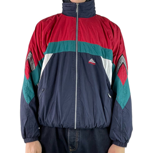 Vintage Red Track Jacket - XL