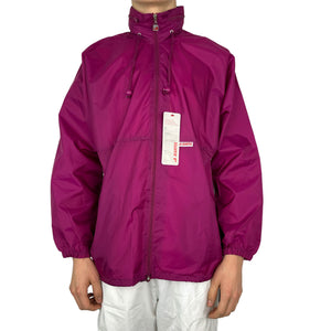 Vintage Purple JeanTex Rain Jacket New With Tags 90s- S/M