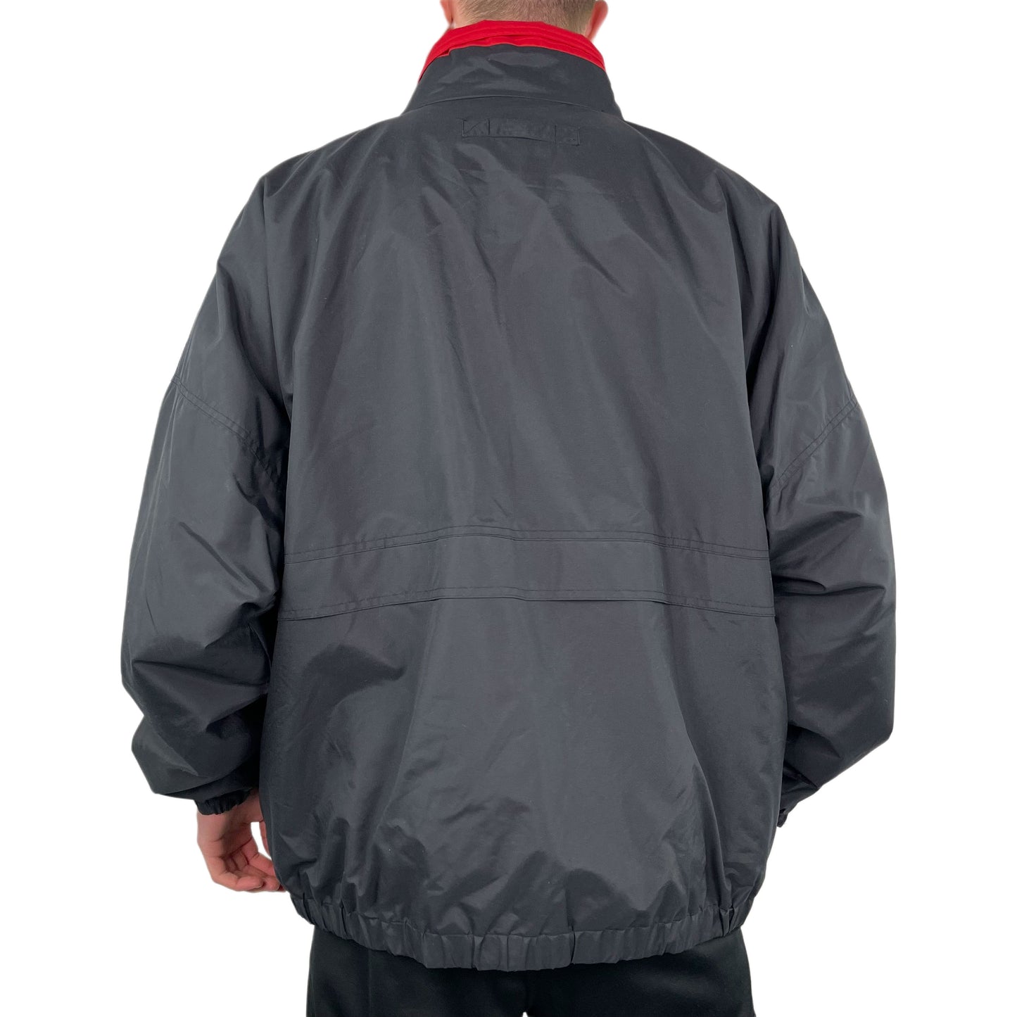 Vintage Black Red Pontiac 2 Jackets in 1 Jacket 90s - XXL
