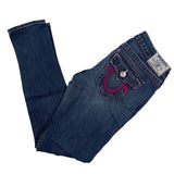 Vintage Blue Pink True Religion Jeans 00s - W28 XS/S