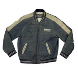 Vintage Beige Brown Chevignon Leather Jacket - L