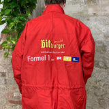Vintage Red BitBurger x RTL Jacket 90s - XXL