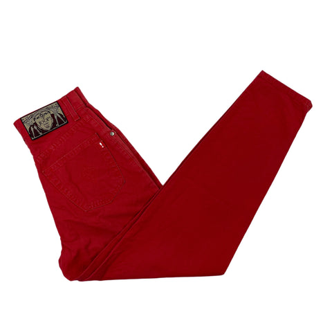 Vintage Red JOOP High WaistJeans - S