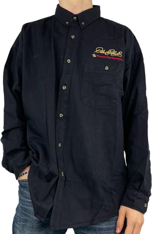 Vintage Black Dale Earhardt Shirt - XL