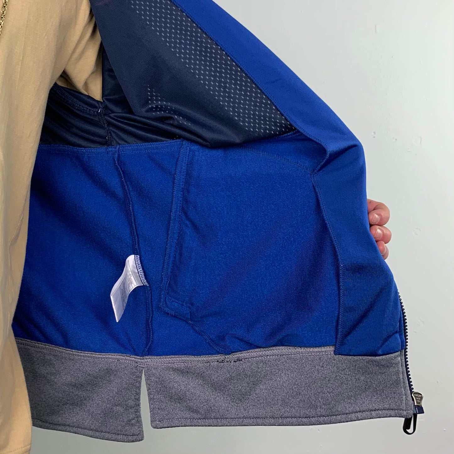 Vintage Blue Nike Trackjacket with Stitching 90s - L/XL