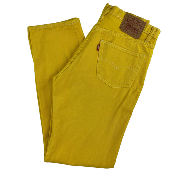 Vintage Yellow Levi's Jeans - L/W34