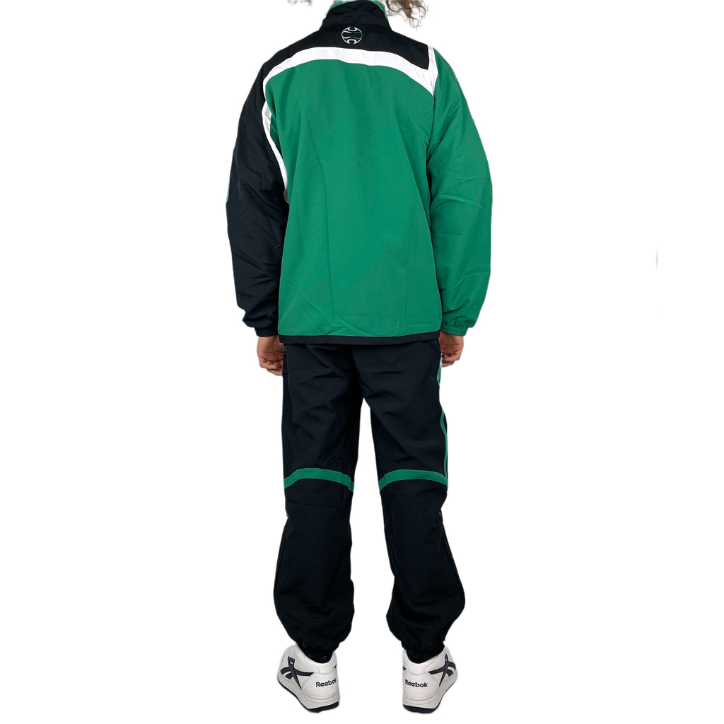 Vintage Green Black Adidas Track Suit with Tags  - M