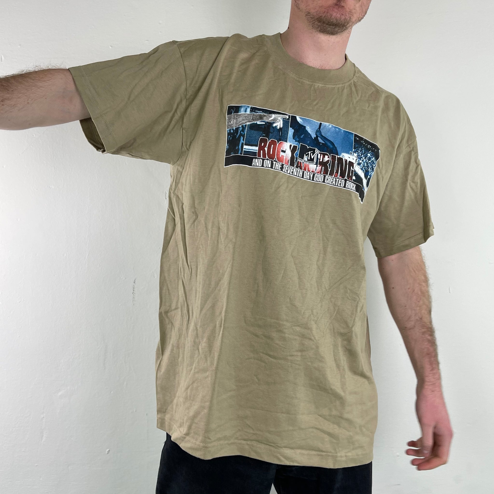 Vintage Brown Rock am Ring T-Shirt 2003 - XL