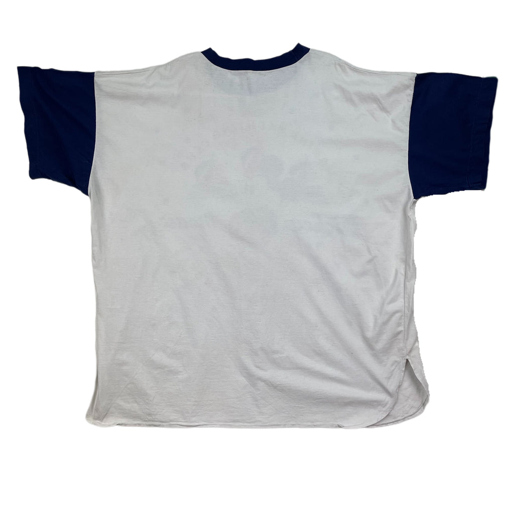 Vintage White Singlestitche Mickey Mouse T-Shirt 80s - XL/XXL