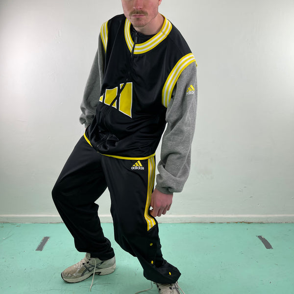 Vintage ADIDAS Tracksuit with Vest Funktion with tags 00s - XL